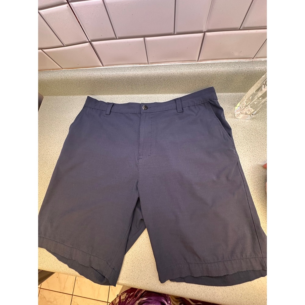 Banana Republic Factory Mens Navy Blue Performance Stretch Golf Shorts Size 40